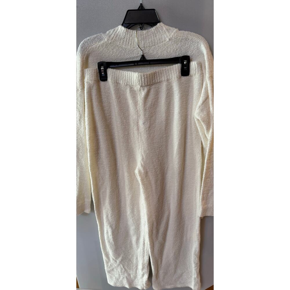 Nordstrom So Soft Cardigan & Lounge Pants Set Color: Ivory Egret Sz medium - Picture 7 of 8
